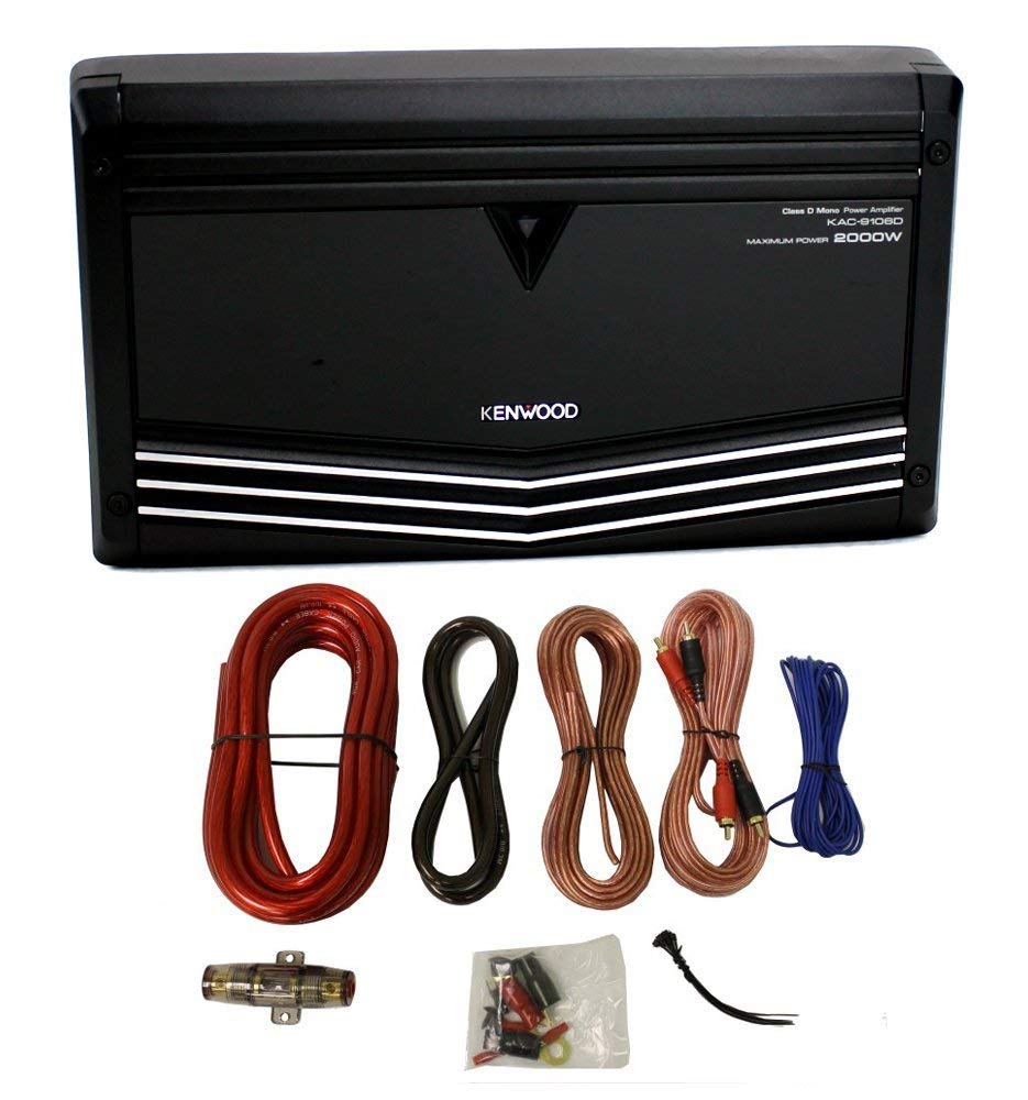 2000w ケンウッド　KENWOOD KAC9106 カーアンプ　　パワアンプ Amazon.com: Kenwood KAC-9106D 2000W Monoblock Class D Car