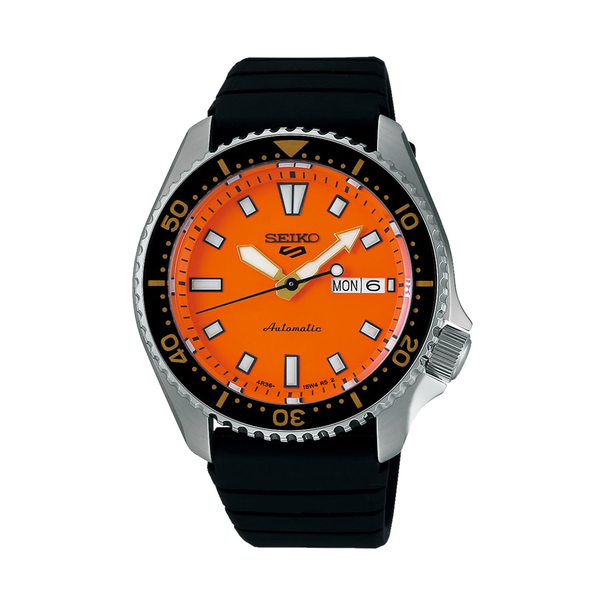 Amazon.co.jp: Seiko SRPL89K1 5 Sports SKX 自動巻き腕時計 男性用
