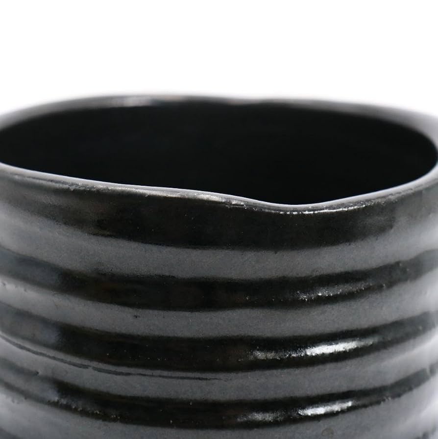 人間国宝 加藤唐九郎作 黒茶碗 銘:埋火 瀬戸 茶道具　IX235　1FB6 Amazon.co.jp: 人間国宝 加藤唐九郎作 黒茶碗 銘:埋火瀬戸