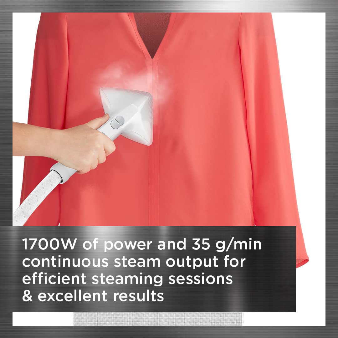 Rowenta IS8440 Professional 1700-Watts Full Size Garment and Fabric Steamer with Screen, White image 5 of 8 B07WC7QWWW