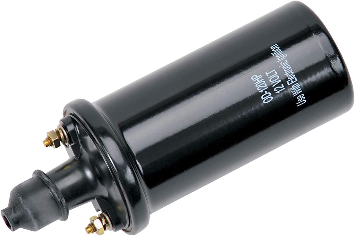 Edelbrock 22746 Ignition Coil, Electric Oil Filled .70 Pr Red W/Black Top