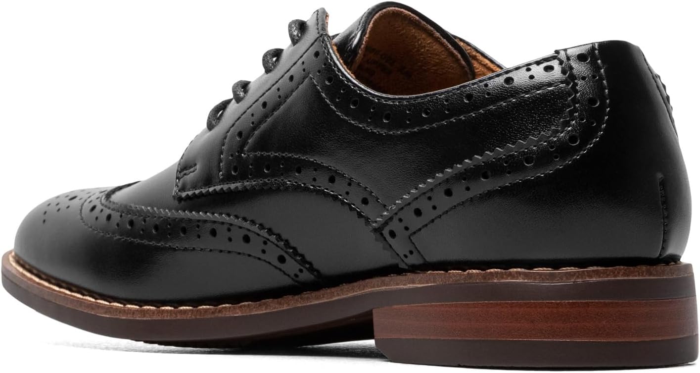 Florsheim Boys' Rucci Jr. Wing Tip Oxford (Toddler/Little Kid/Big Kid)