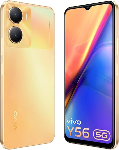 Vivo Y56 5G (Black Engine, 4GB RAM, 128GB Storage) with No Cost EMI/Additional Exchange Offers