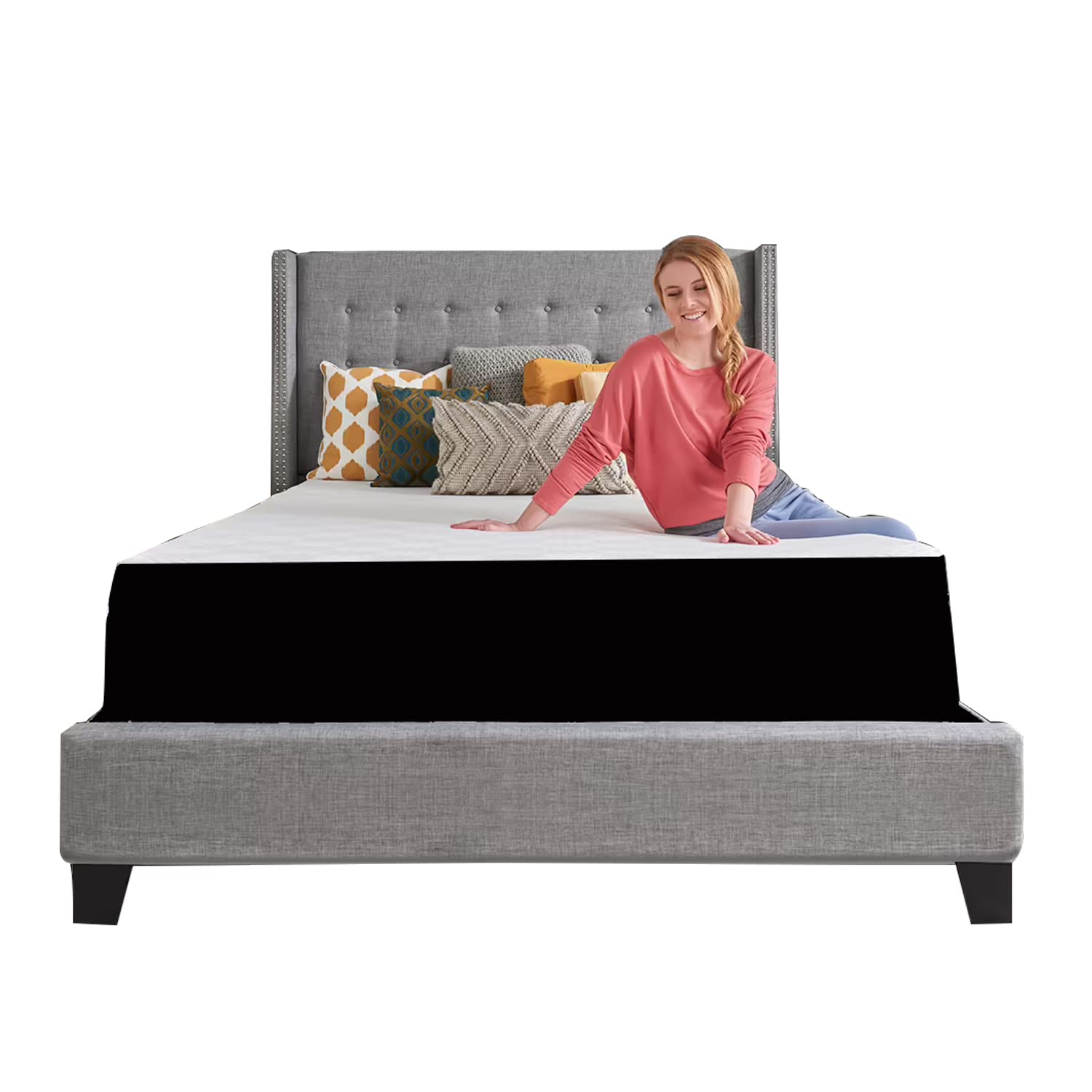 Dr Smith Orthopedic Memory Foam 75x60x5 Inches Queen Size Mattress