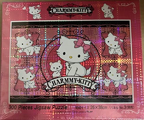 Amazon ハローキティ 300ピース チャーミーキティ 26cm 38cm 対応パネルno 3 ジグソーパズル おもちゃ