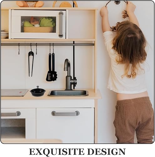 Miniatura 8 de 10 piezas en miniatura, sartenes de plástico en miniatura, sartén simulación, modelos, mini casa de muñecas, utensilios de cocina, accesorios para