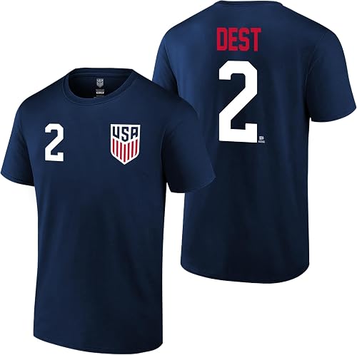 Icon Sports Officially Licensed US Men's National Soccer Team Sergiño DEST Cotto