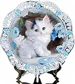 Blue Eyed Beauty Kitten Collector Plates 7.7-inches