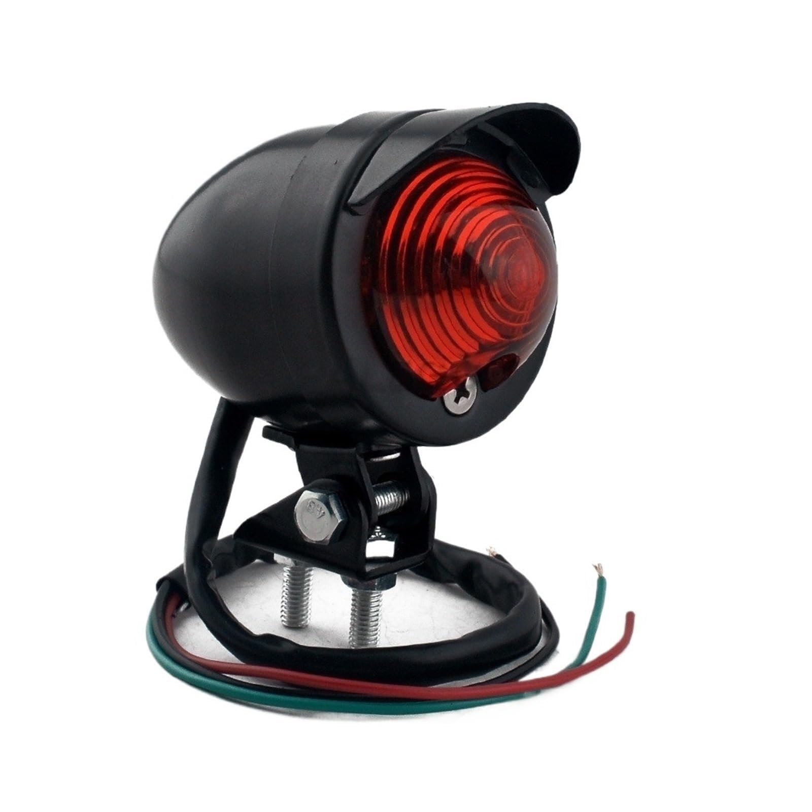 Fanale posteriore per moto Per Bobber Per Cafe Luce posteriore universale per moto Per Scooter Visiera Fanale posteriore Indicatore Luci da Per Corsa Fanale posteriore Luci