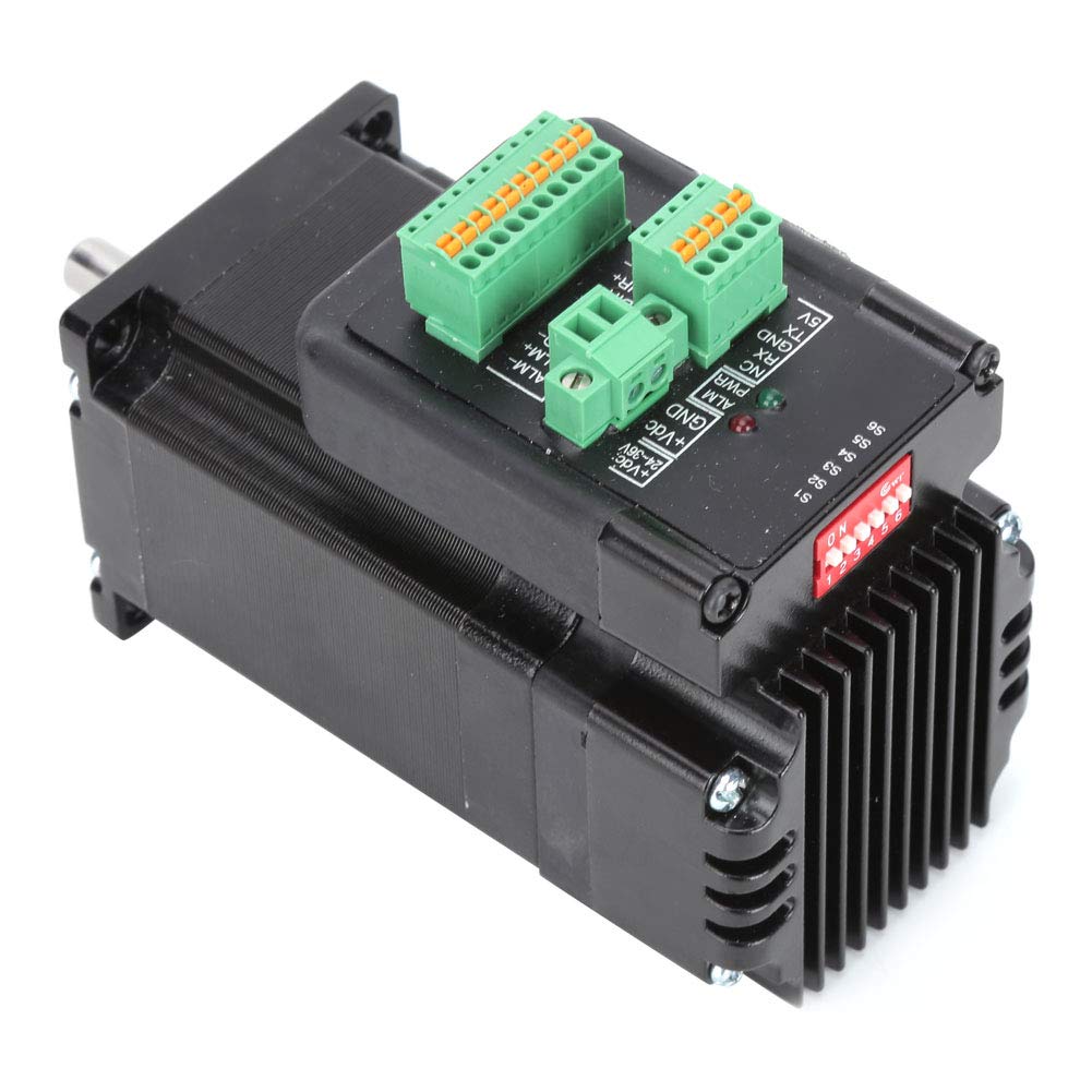Motore Passo-passo NEMA 23 Efficiente Integrato con Chip DSP DC24-48V per Robot Industriali