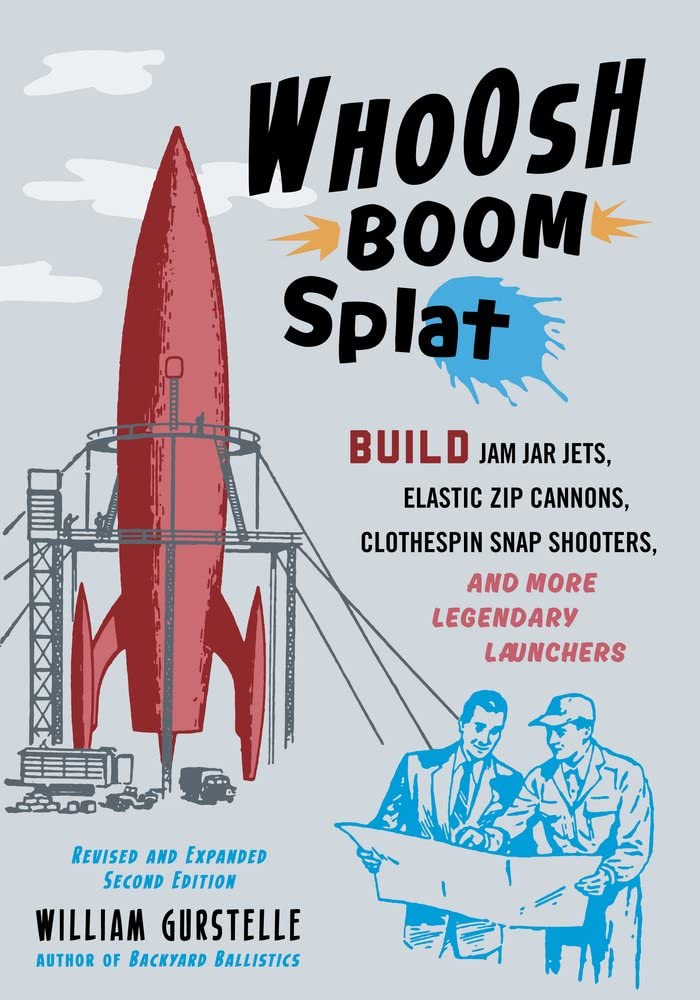 Whoosh Boom Splat Build Jam Jar Jets, Elastic Zip Cannons
