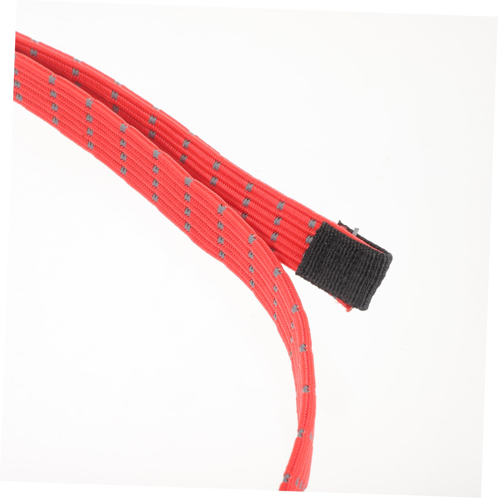 BESPORTBLE Corde élastique extérieure remorquer Sandow de Fixation de Bagage Ceintures de sécurité Cordons élastiques en Plein air Sangles élastiques Métal Rouge