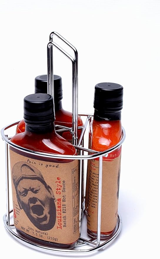 Sultans' Hot Sauce Caddy