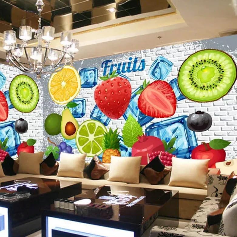 Papier peint brique 3D pour raviver un mur de restaurant sombre