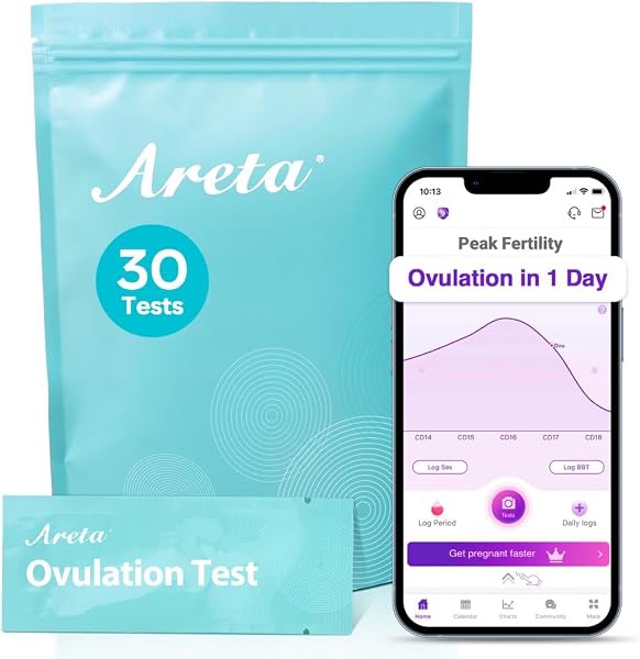 Areta 30 Strip Ovulation Tests avec Résultats Fiables