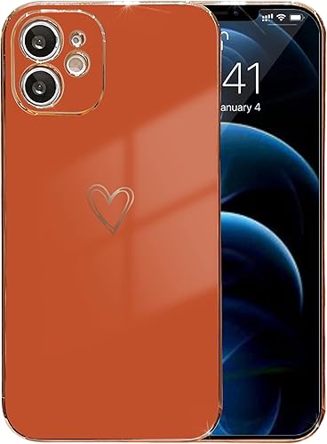 YKCZL Funda compatible con iPhone 11 de 61 pulgadas con borde chapado de lujo con protección completa de lente de cámara para iPhone 11 de 61