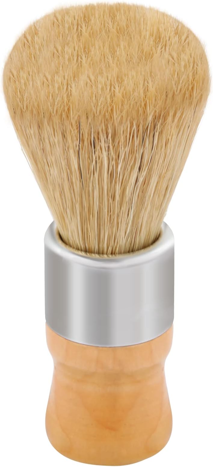 GenixartShaving Brush, Nature Bristle Shave Brush, Luxury Shaving Brushes for Men as Gift for Father Boyfriend Husband (1 pc Gift Box)
