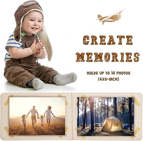 Miniatura 3 de Urban Kiddy My First Adventure Book Álbum de fotos de bebé Libro suave para bebé de primer año, álbum de regalo para recién nacidos y niños Baby