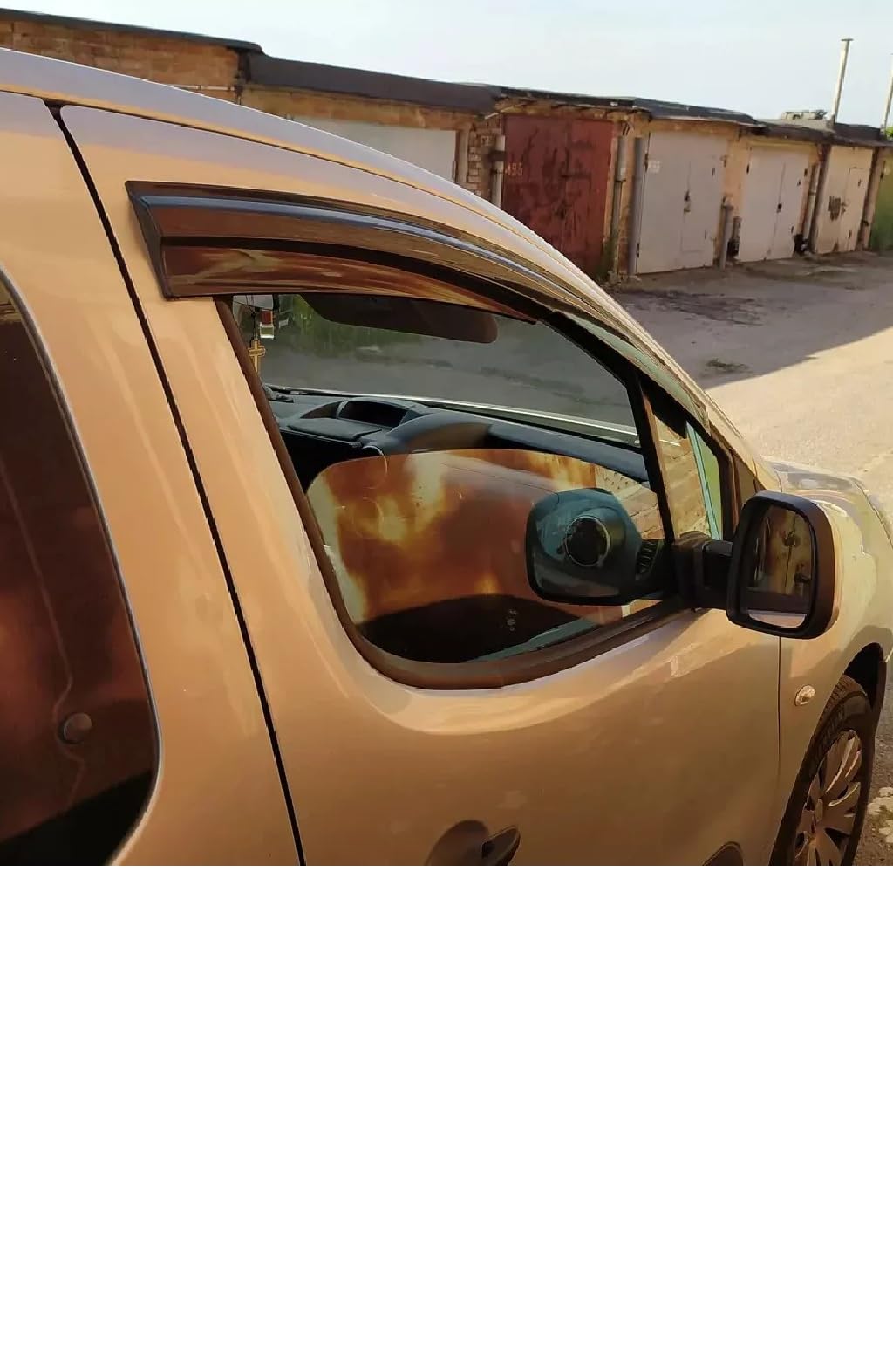 Rumplex Windabweiser Für Peugeot Partner Tepee 2008-2017 - 2-tlg. Set