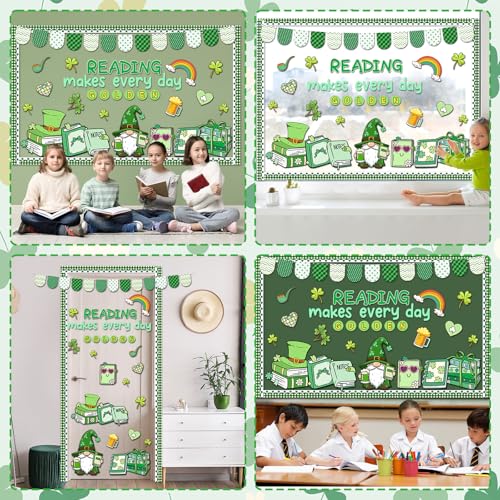 Décoration Saint-Patrick pour rafraîchir un tableau d'affichage facilement