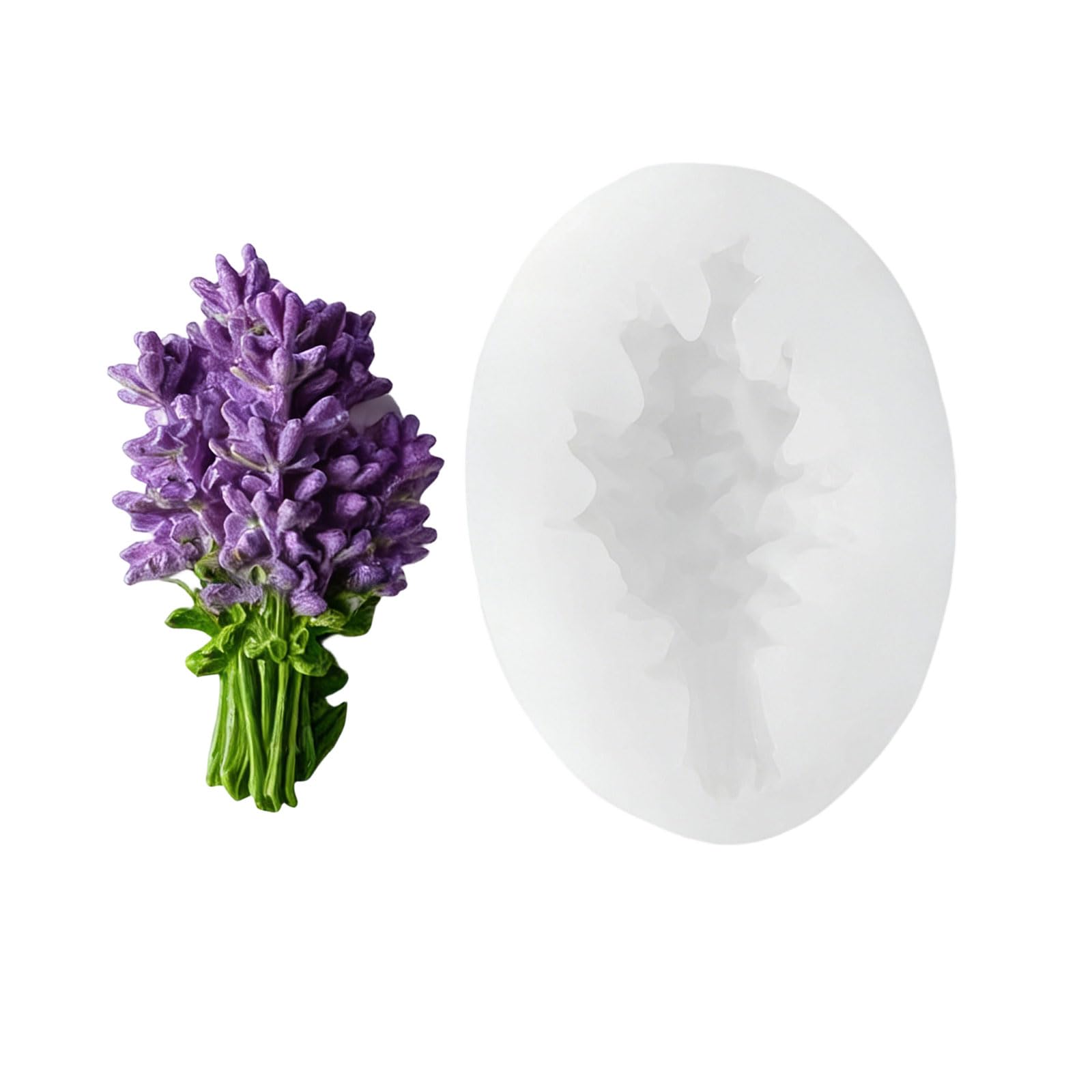 Kalttoy Silicone for Crystals Drip Flower Decorations Crafting Home Art Projects with Detailed Designs Soap