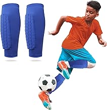 Football Shin Pads Boys, Shin Guard Sleeves Featuring Collision Avoidance Breathable Lightweight Character, Suitable for Protecting the Calves of Boys and Girls