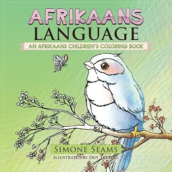 Paperback Afrikaans Language: An Afrikaans Children's Coloring Book