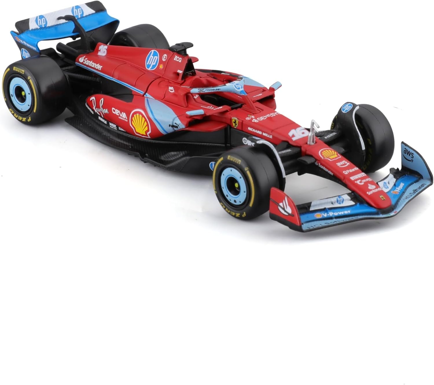 Amazon.co.jp: Bburago（ブラーゴ） 2024年モデル 1/43 F1 フェラーリ