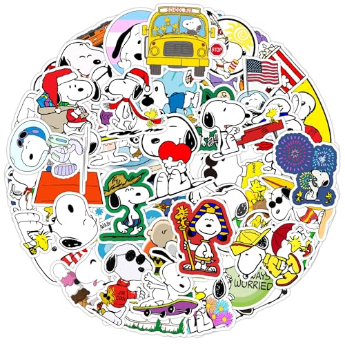 50 pegatinas fisgón para botellas de agua, monopatín, equipaje, ordenador, álbum de recortes, paquete para niños y adolescentes