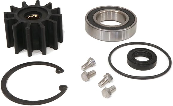 Compatible With Volvo Penta Raw Sea Water Pump Rebuild Repair Kit Fits MANY 3.0 4.3 5.0 5.7 7.4 8.1 L