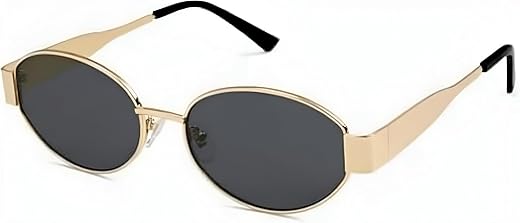 Roshfort Sunglasses for Women uv400 Protection Goggles for Womens Stylish sunglass Rimless Flower Diamond Cutting Lens Dri...