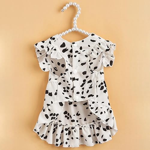 Miniatura 10 de Vestidos para perros pequeños y niñas, ropa de verano para perro, disfraces para perro, vestido de perro, estampado de corazón, lindos vestidos para
