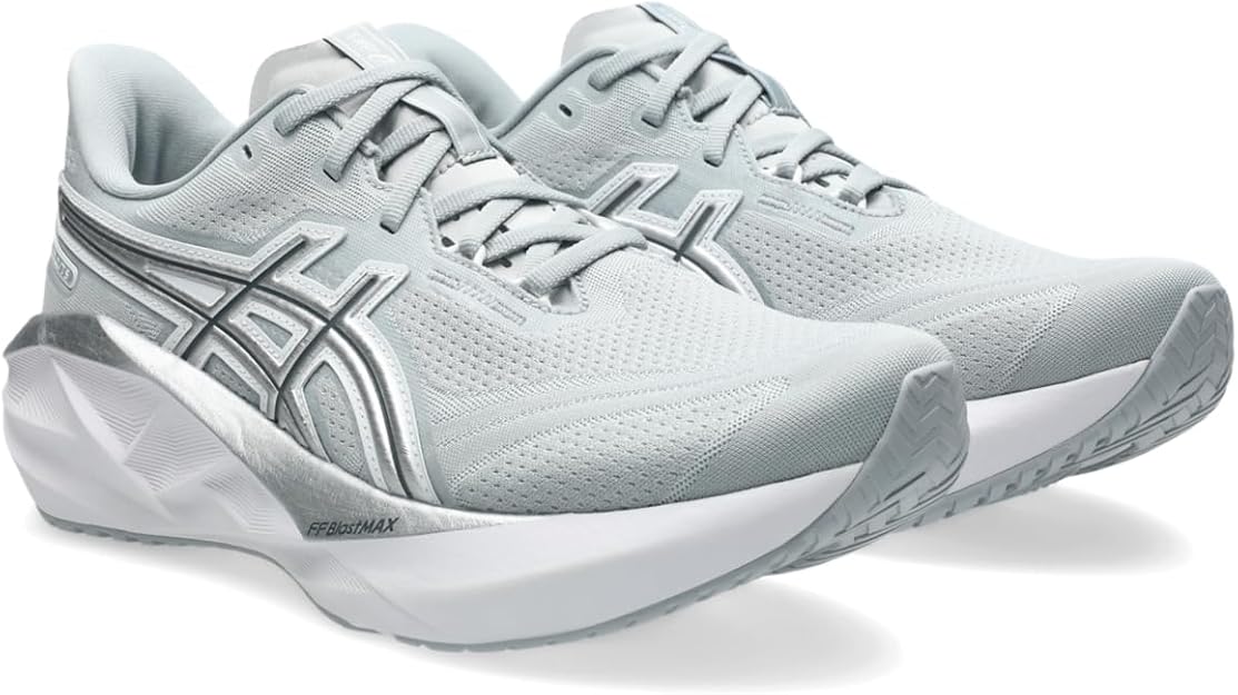 Amazon | ASICS メンズ NOVABLAST 5 ランニングシューズ, ホワイト