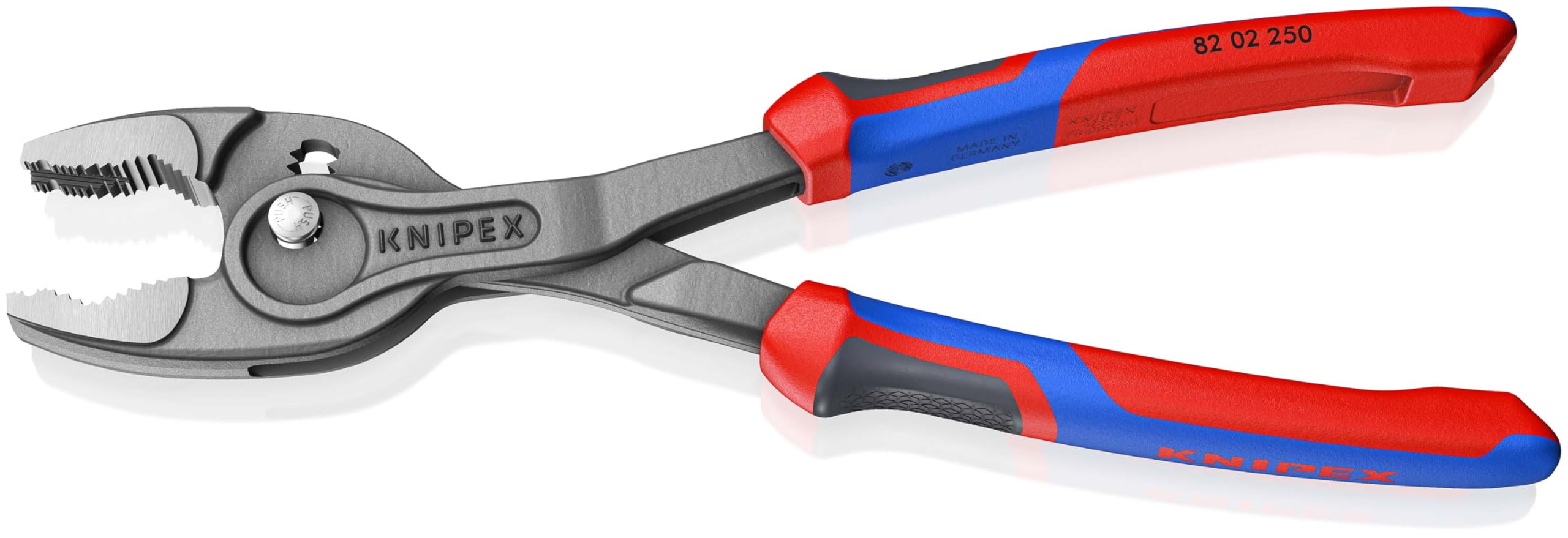KNIPEX TwinGrip PINCE DE PRÉHENSION FRONTALE ET LATÉRALE avec poignées comfortables 250 mm, 82 02 250