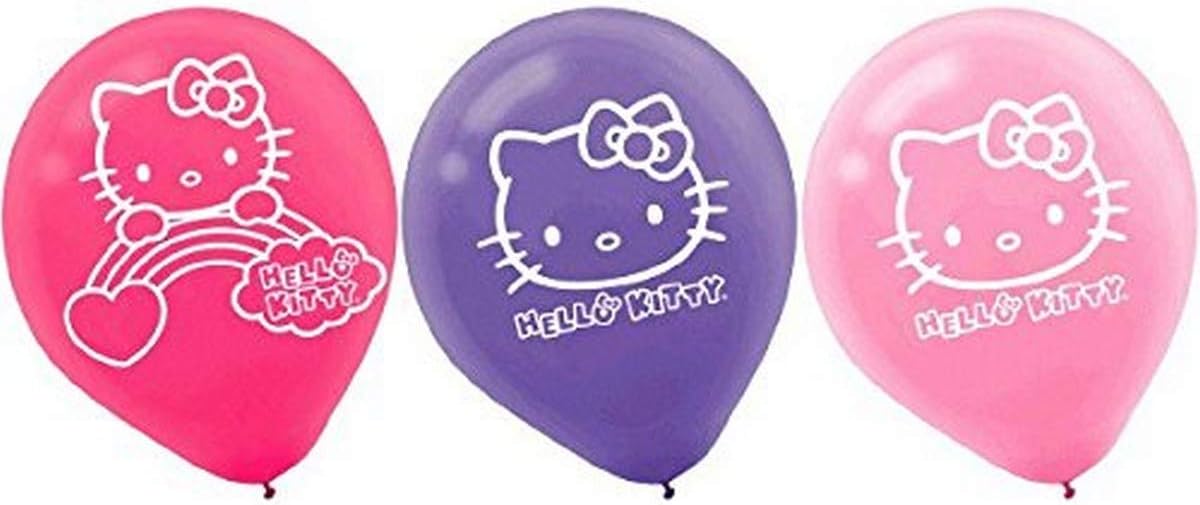 Hello Kitty Rainbow Plastic Tablecover - 54" x 96", 1 Pc