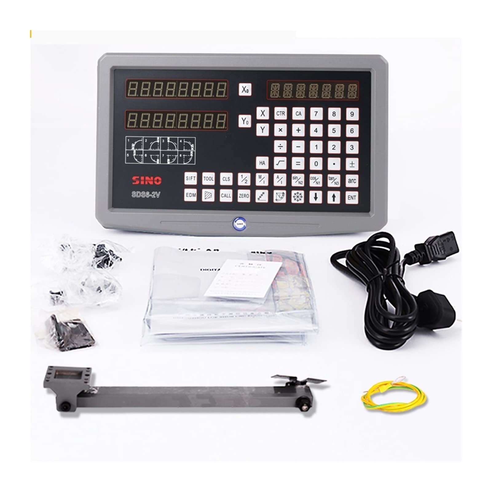 Grille linéaire SDS6-2V métal pour éliminer les erreurs de cotes sur tours