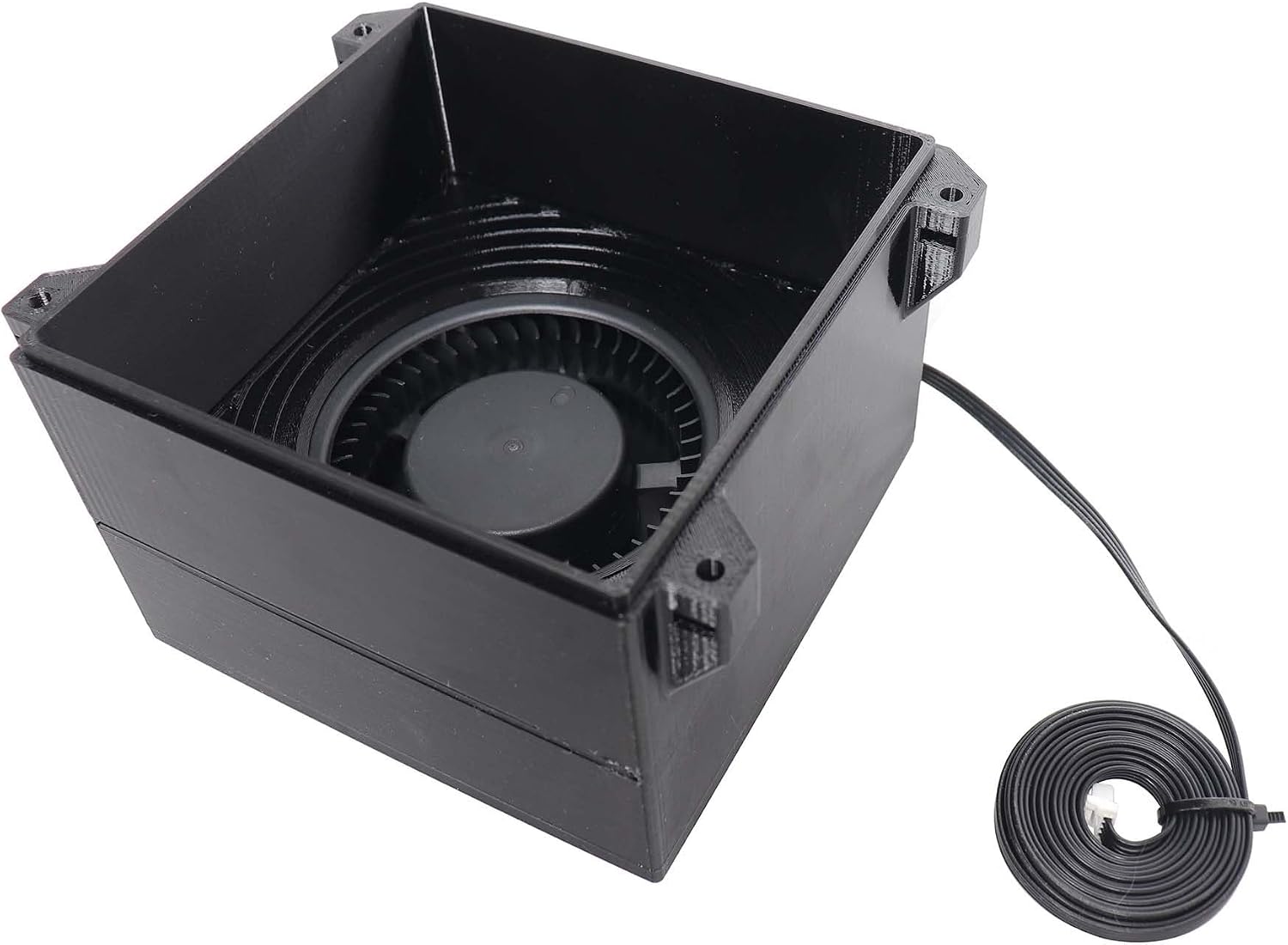 Blurolls Air HEPA Filter for Enclosure for prusa MK4 MK3S XL 3D Printer Air Cleaning 12032 Fan 24v 3D Printed Box PETG Filament(Filter with Fan)