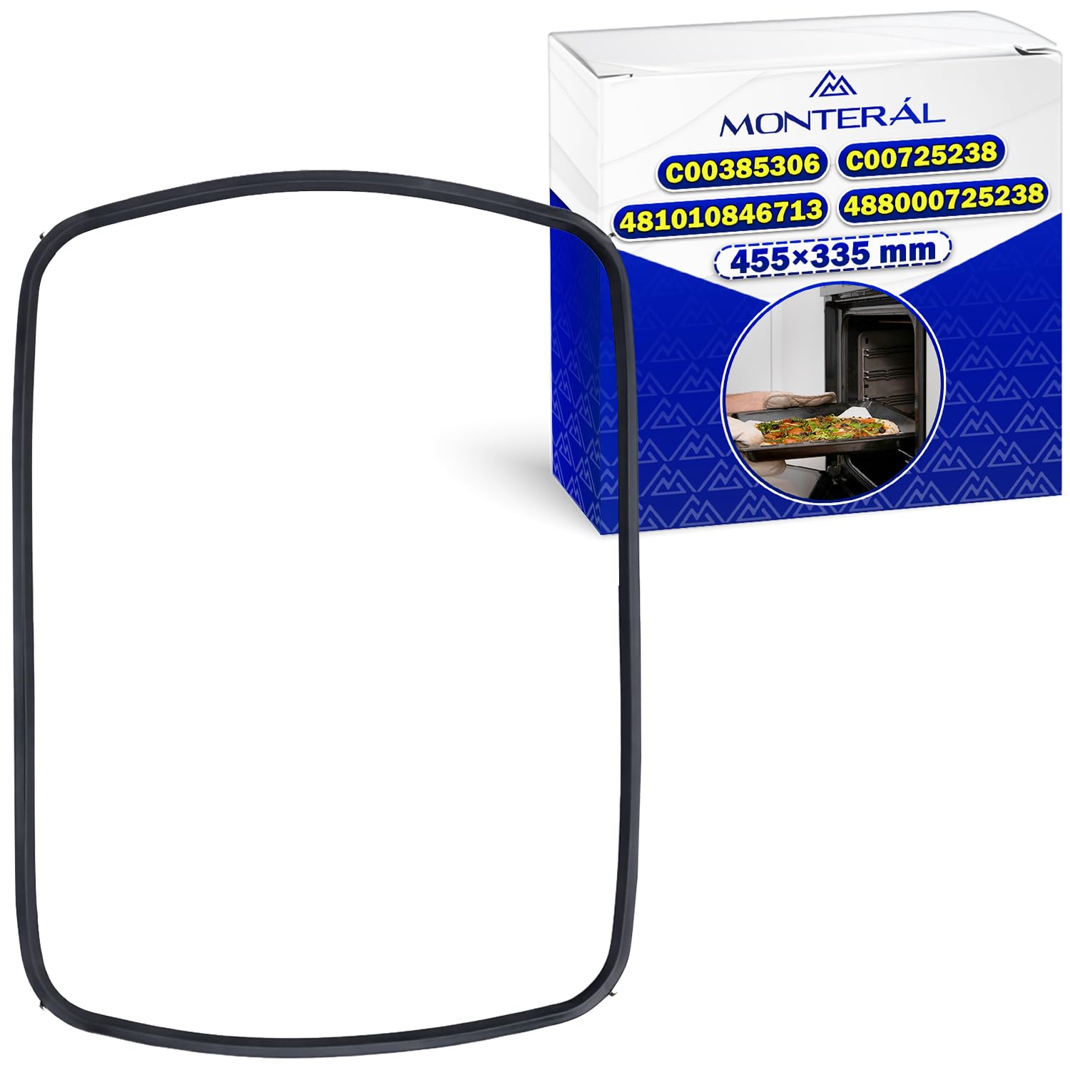 Oven Door Seal 455x335 mm C00385306 for Indesit for Hotpoint for Ariston