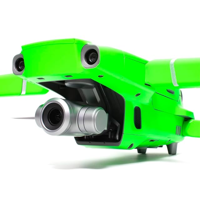 Foto 5 de 5 de Wrapgrade Unidad Principal Skin compatible con DJI Mavic 2 (NEON GREEN)