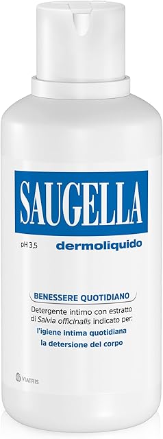 Saugella Dermoliquid z ekstraktem Salvia officinalis, odświeżający i przeciwzapachowy 500 ml
