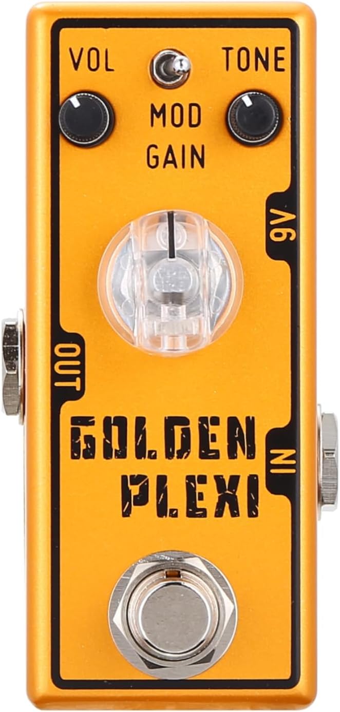 Tone City Golden Plexi Overdrive Player Favorite with new toggle Mode option for 2025