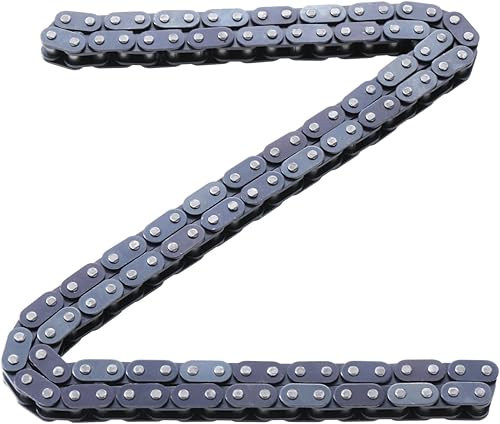 Miniatura 8 de KAMIER Cadena de transmisión T8F, 134 eslabones resistentes para 49 cc, 50 cc, 2 tiempos, GB Syx Moto Holeshot Metotec Xtreme X-pro SSR Coolster