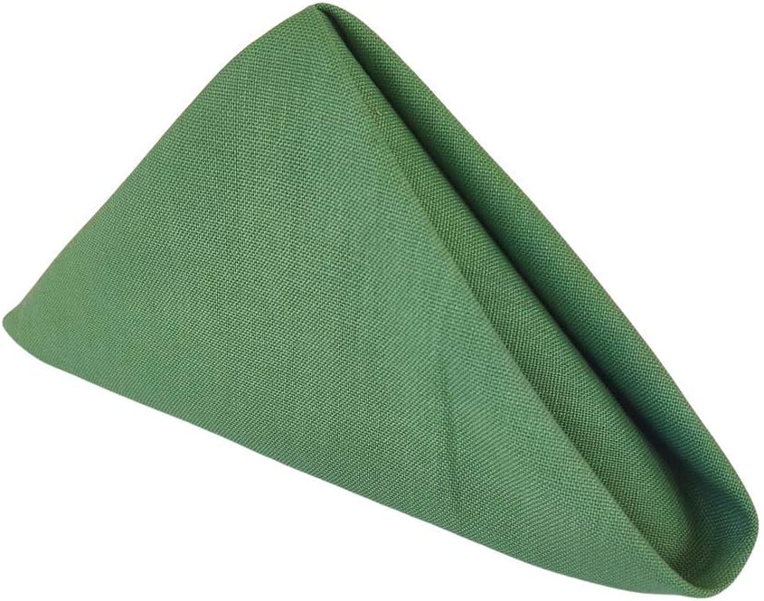 AVKA Studio 100 Cotton Dinner Napkins Green Cloth