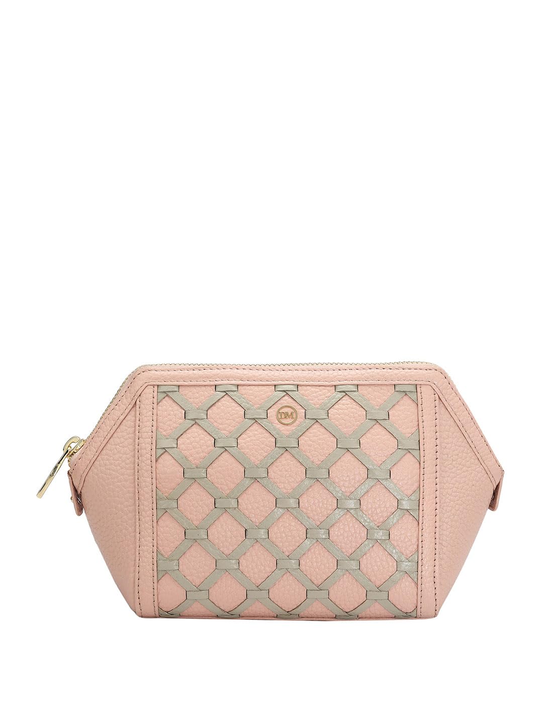 Genuine Leather Pink Vanity Pouch (10039S)-image-22