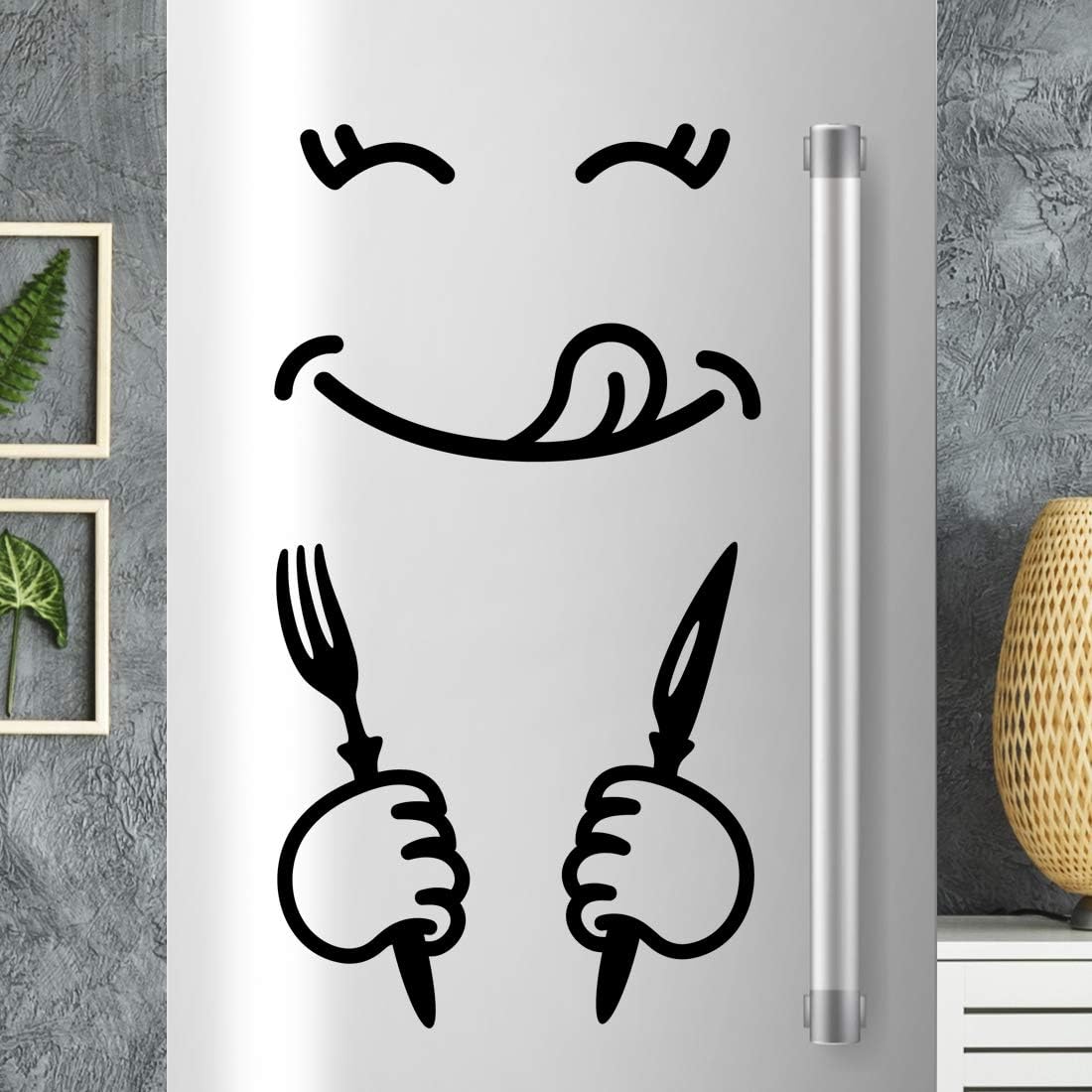 Autocollant Mural Citation Vinyle Décoratif Pour Cuisine - Modèle KI13 RexburgVinyl