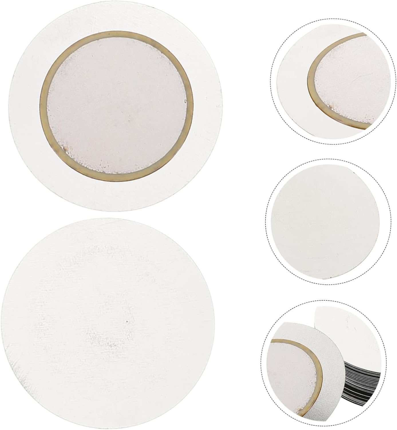 SHOWERORO 30pcs Buzzer Piezo Diaphragm Trigger Buzzer Piezo Speaker Accessory Kit