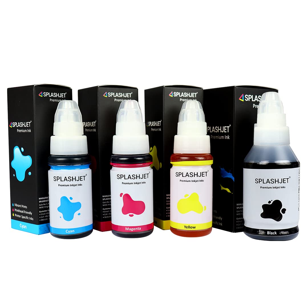 See full amazon price history chart for Splashjet 790 Compatible Refill Ink for Canon Pixma G2010, G2000, G1010, G1000, G3010, G3000, G4010, G4000 Printer - 790 Ink (135gm x Black) (70gm x C/M/Y) Bottle Set - 503465 Splashjet 790 Compatible Refill Ink for Canon Pixma G2010, G2000, G1010, G1000, G3010, G3000, G4010, G4000 Printer - 790 Ink (135gm x Black) (70gm x C/M/Y) Bottle Set - 503465 (B0C42TYJ3K) Amazon Price History, Amazon Price Tracker