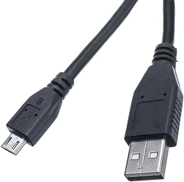 CableWholesale 1.5 foot Micro USB 2.0 Cable Black Type A Male/Micro-B Male Cable 10U2-03101.5BK