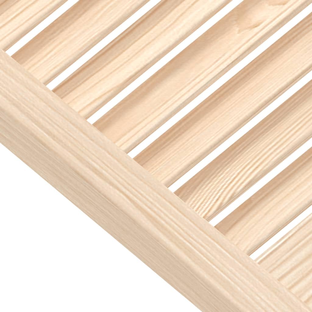 Puerta de Armario de Lamas Madera de Pino Maciza 69x59,4 cm