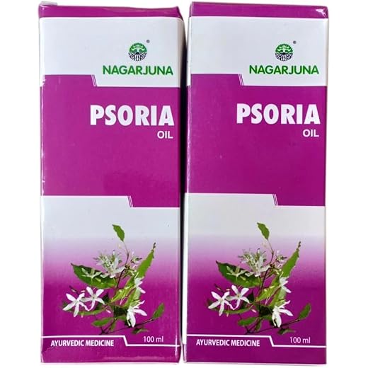 Nagarjuna Psoria Oil 100ml - Twin Pack
